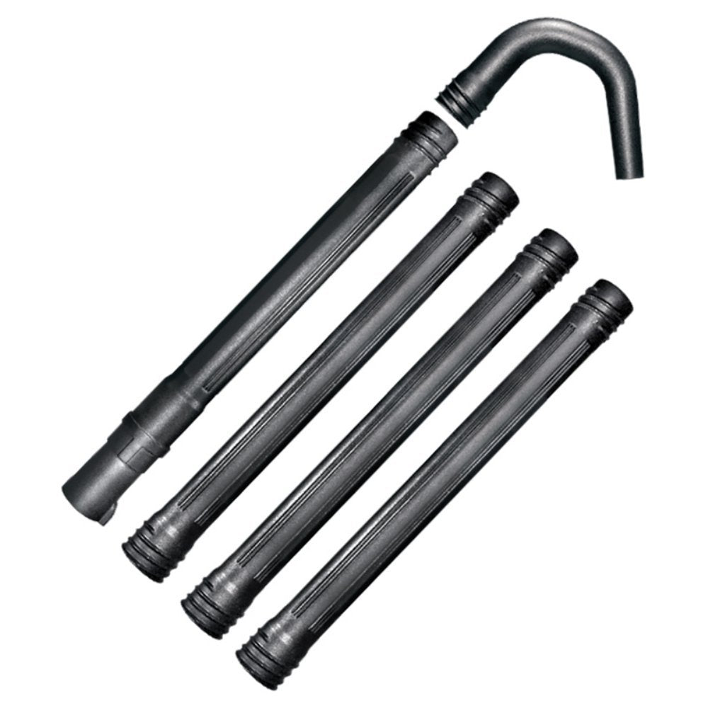 WORX gutter cleaning kit nozzle attachment enables safe ground-based gutter clearing.