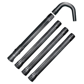 WORX gutter cleaning kit nozzle attachment enables safe ground-based gutter clearing.