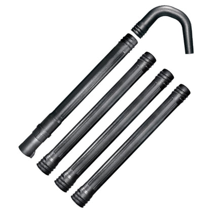 WORX gutter cleaning kit nozzle attachment enables safe ground-based gutter clearing.