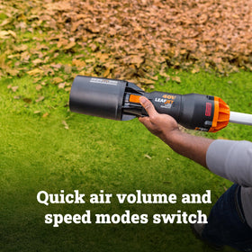 WORX Leafjet weighs 3.31 lbs for comfortable one-handed use