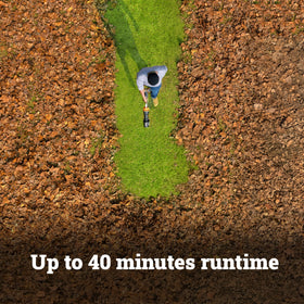 WORX PowerShare battery cooling extends runtime during cleanup