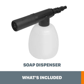 WORX lightweight durable design supports portable cleaning power.