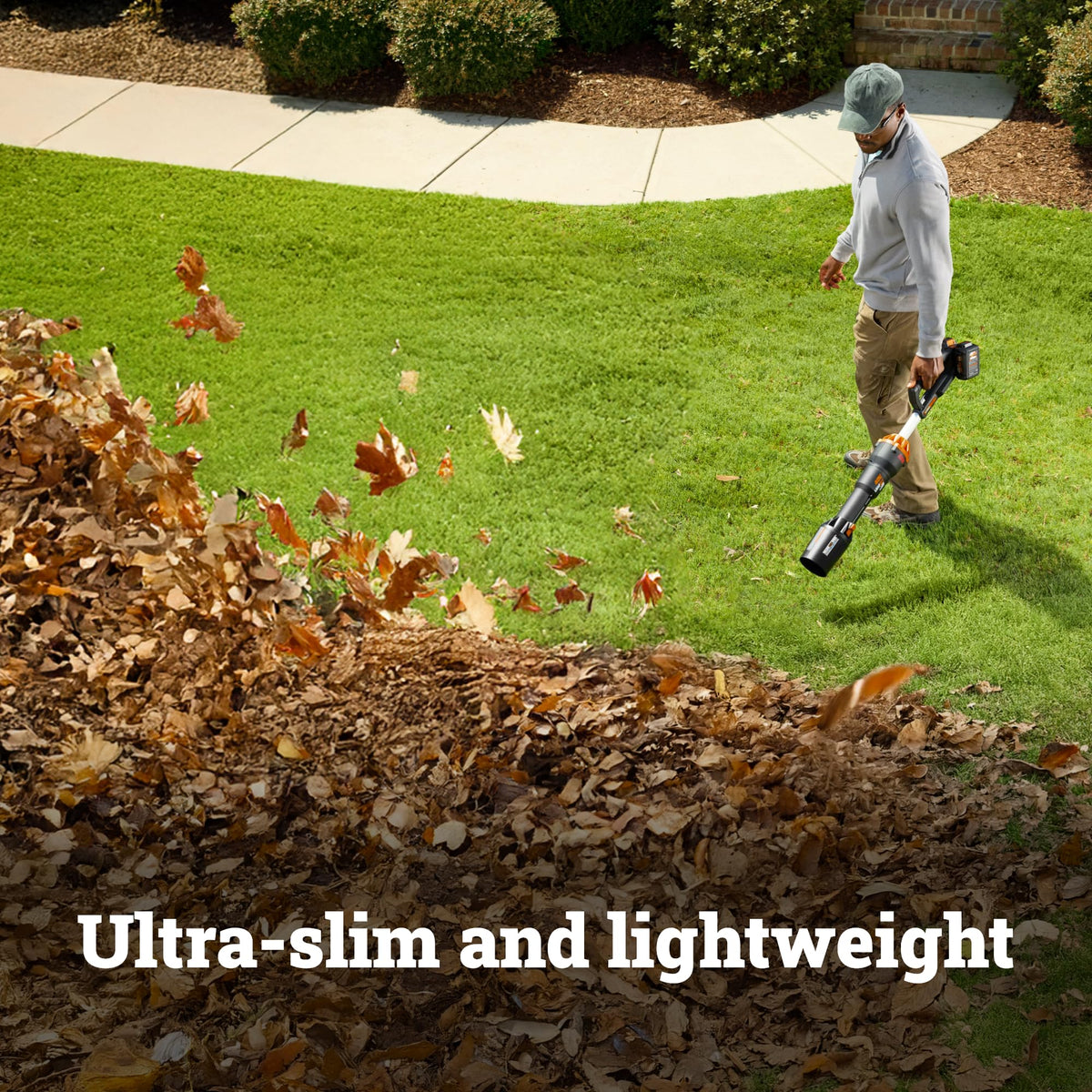 WORX Leafjet with 3-speed control and Turbo handles tasks efficiently