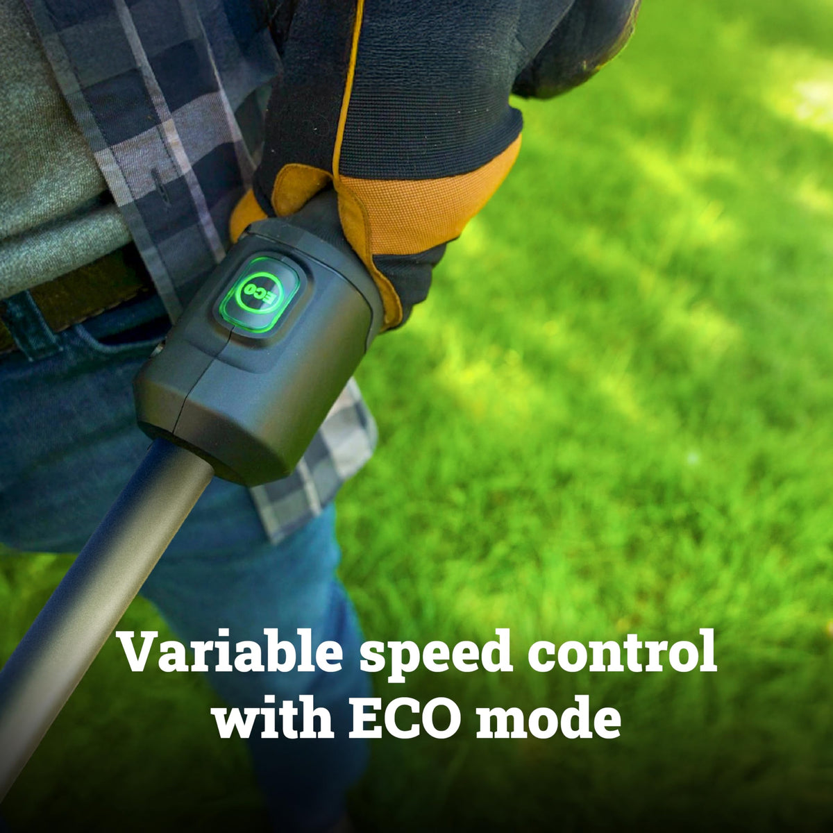 WORX suitable for yards up to ¼ acre with efficient trimming.