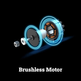 WORX smart lubrication system auto-adjusting oil flow for longevity.