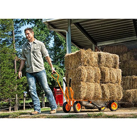 WORX Aerocart Wagon Kit attaches tool-free for quick setup