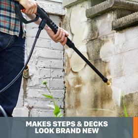 WORX WG602 onboard storage keeping nozzles and wand organized