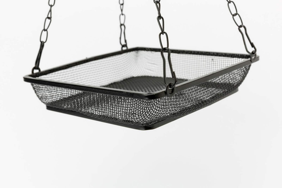 WOSIBO easy-clean bird feeder tray supports quick maintenance