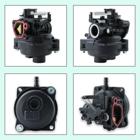 WOTIAN 799584 carburetor kit on lawnmower demonstrates seamless compatibility