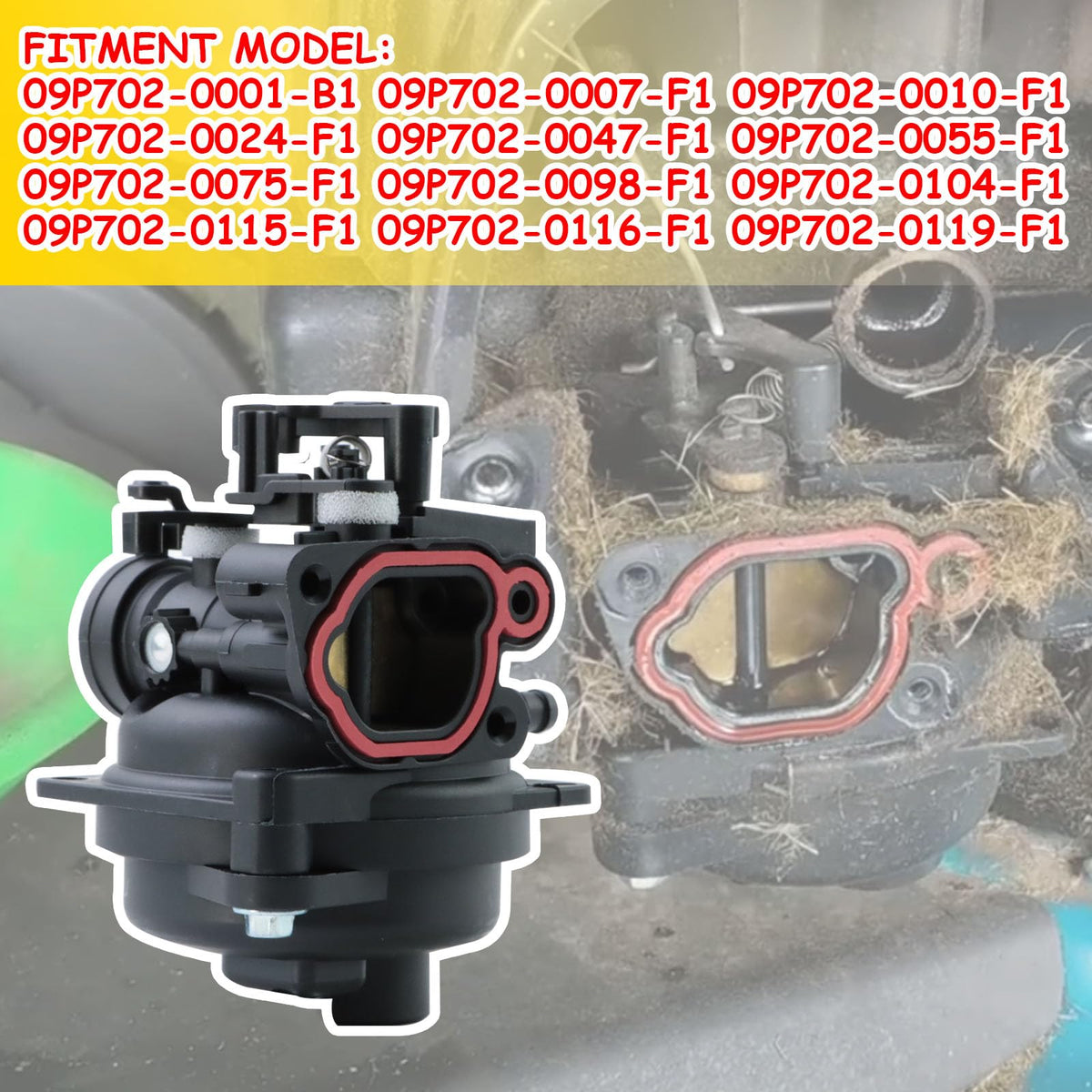 WOTIAN 799584 carburetor kit parts included image highlights essential components
