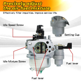 WOTIAN carburetor durable materials support stable operation.
