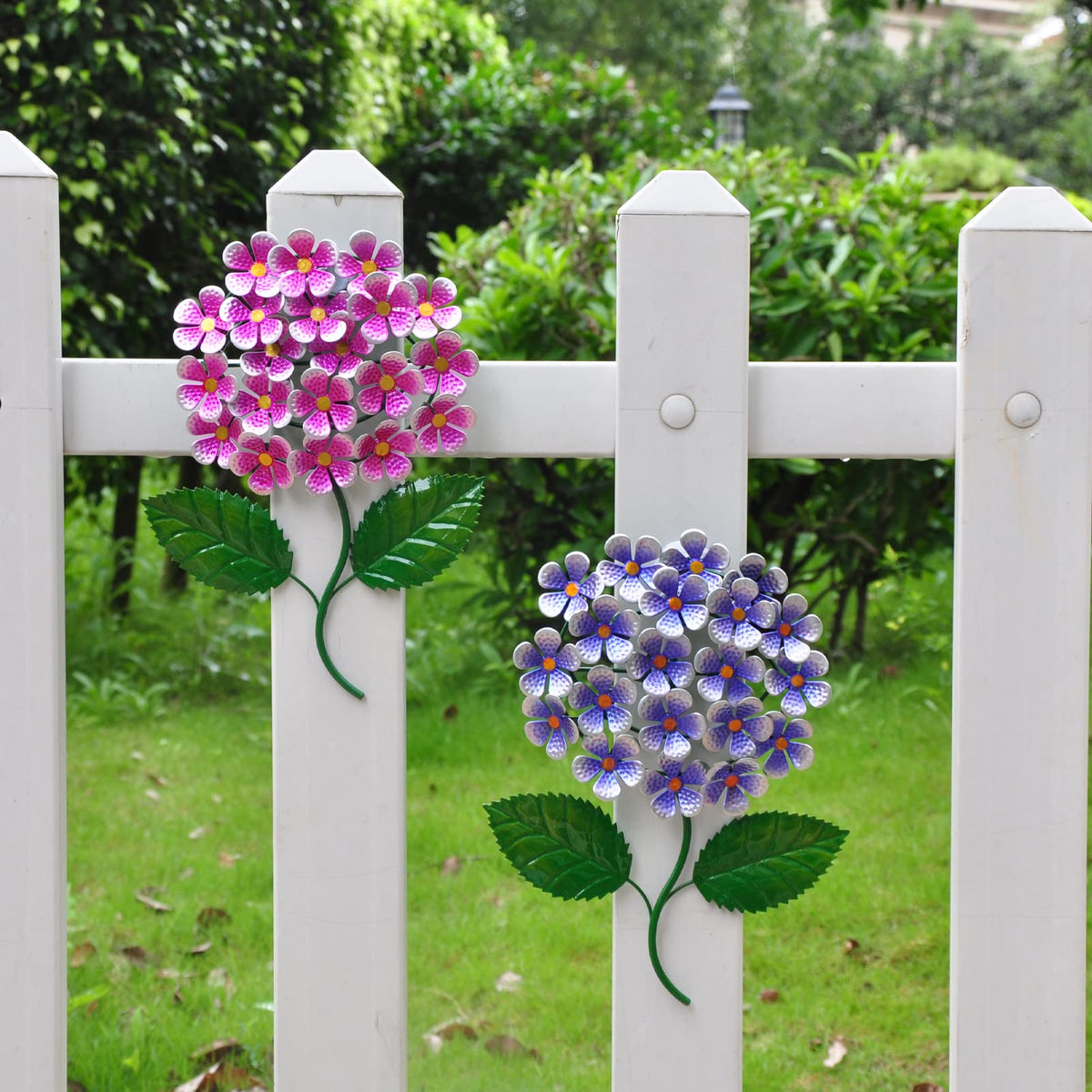 Wotieuns indoor-outdoor wall art set 2 offers versatile styling options