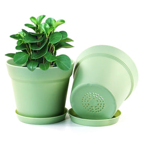 WOUSIWER matte-finish indoor planter adds modern style