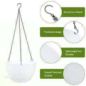 WOUSIWER removable water reservoir tray stores moisture for up to 14 days
