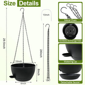 WOUSIWER triangular chain detail emphasizes sturdy, rust-resistant hardware for outdoor or indoor use
