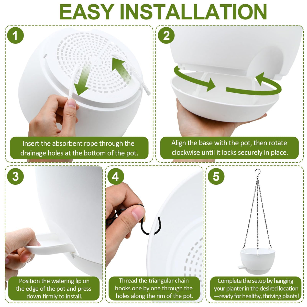 WOUSIWER self-watering system supports busy plant lovers during travel.