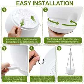 WOUSIWER self-watering system supports busy plant lovers during travel.
