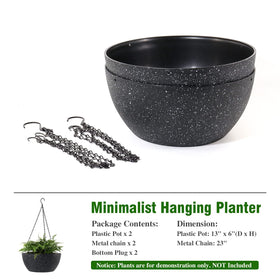WOUSIWER weather-resistant planter designed to withstand sun and frost