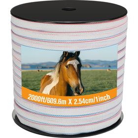 Wowangce electric fence tape roll ready for quick installation and mobility.