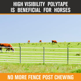 Wowangce livestock fence helps protect horses and supports easy setup.