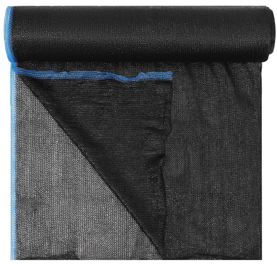 Wowangce shade cloth roll with blue highlight eye enables fast, precise cutting for tailored shade.