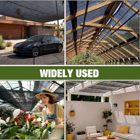 Wowangce shade cloth offers easy-cutting edges for quick, fray-free installations.