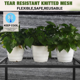 Wowangce shade cloth roll suits gardens, kennels, and greenhouses for versatile shade use.