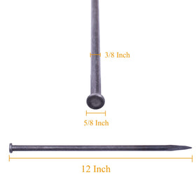 WOWCASE paver edging nails provide sturdy landscape restraints for clean lines