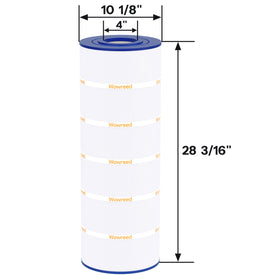Wowreed filter fabric-structure close-up showing easy impurity release.