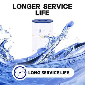 Wowreed filter with 4×106 sq. ft. filtration area delivers strong cleaning capacity.