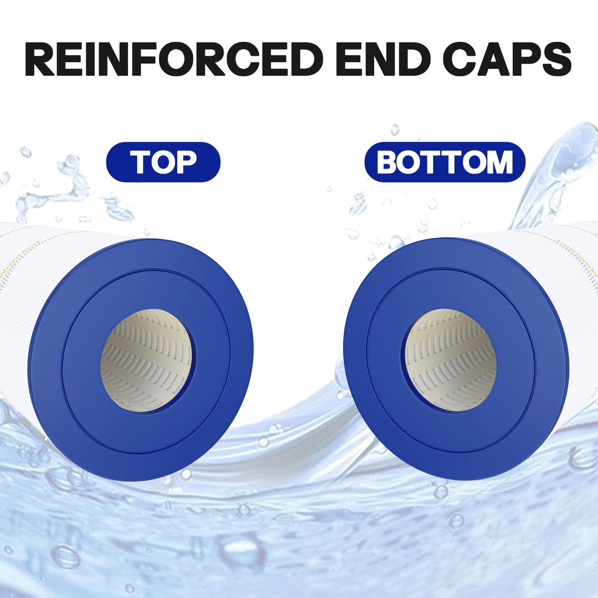 Wowreed PCC130-M-PAK4 filter dimensions for correct pool fit