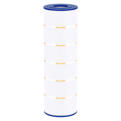 Wowreed pool filter CX1750RE top view showing compatible fit for common pumps