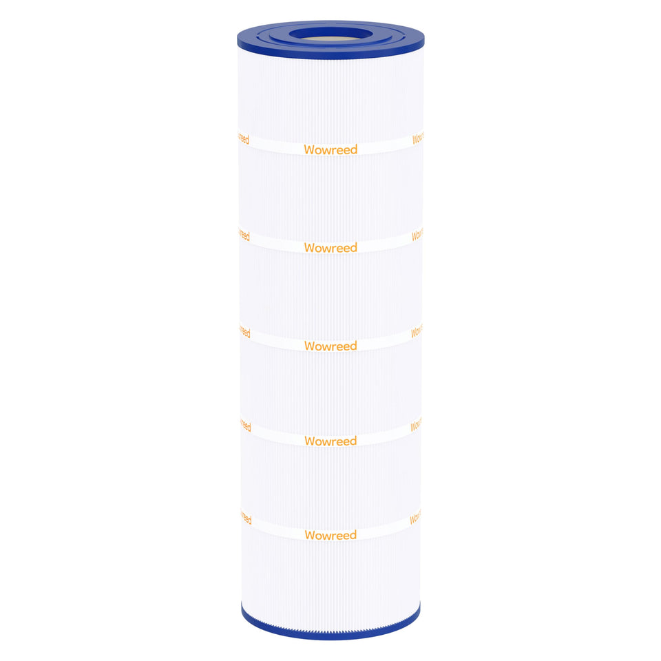 Wowreed pool filter CX1750RE top view showing compatible fit for common pumps