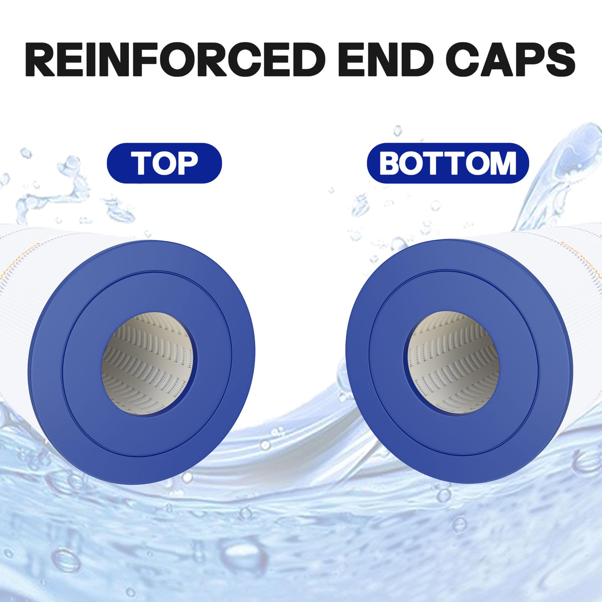 Wowreed PA106 compatible filter with long-lasting performance for weekly pool care.