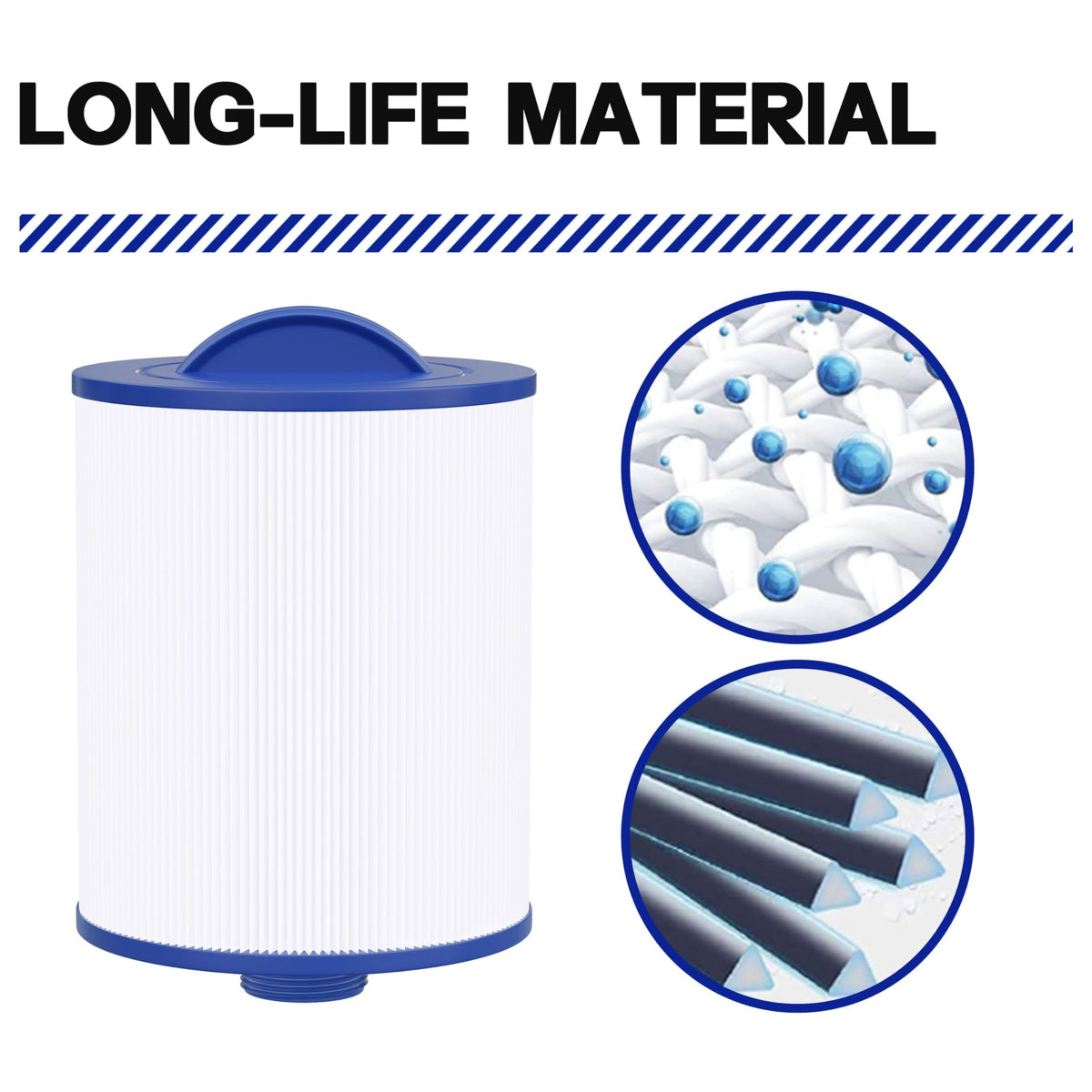 Wowreed spa filter compatible with Magnum AR50 for longer life.