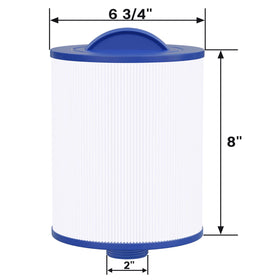 Wowreed spa filter compatible with PAS502SV for easy maintenance.