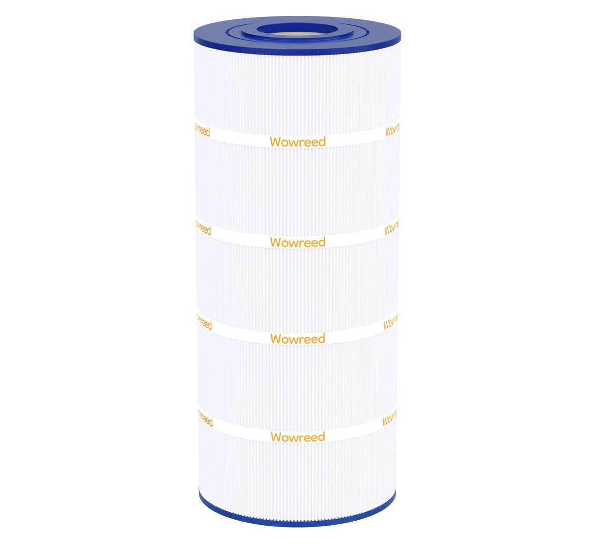 Wowreed SwimClear C150S filter closeup showing durable fabric filtration for clear water