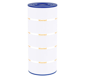 Wowreed SwimClear C150S filter closeup showing durable fabric filtration for clear water