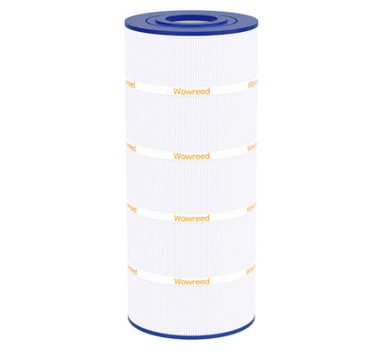 Wowreed SwimClear C150S filter closeup showing durable fabric filtration for clear water