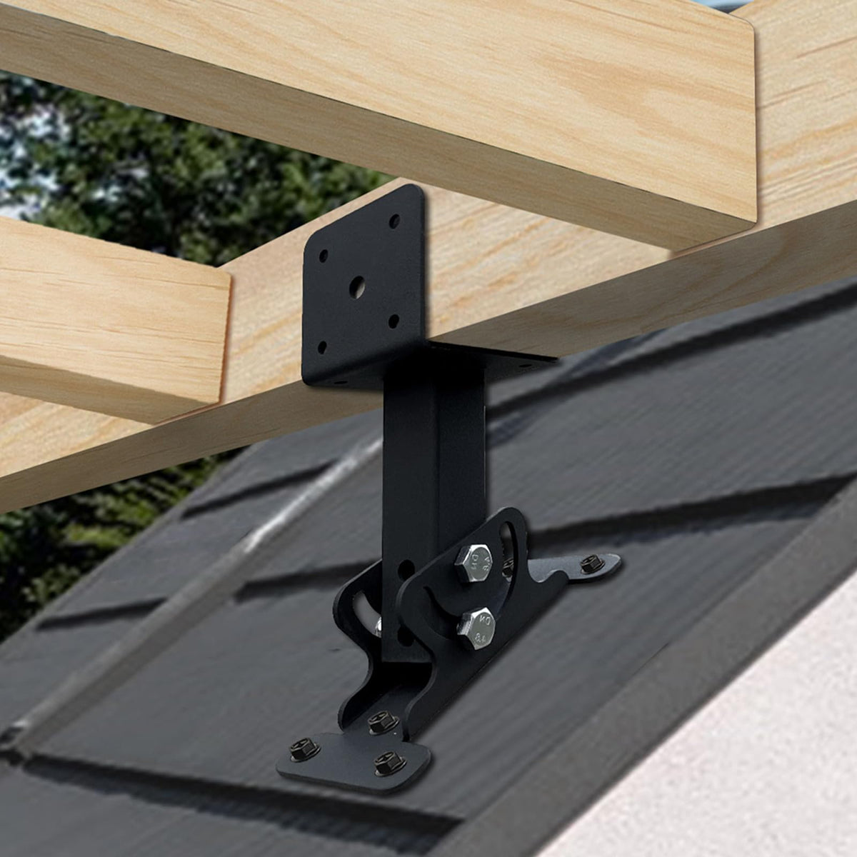 Wpbhk wood post compatibility fits 4x4, 4x6, and 4x8 posts