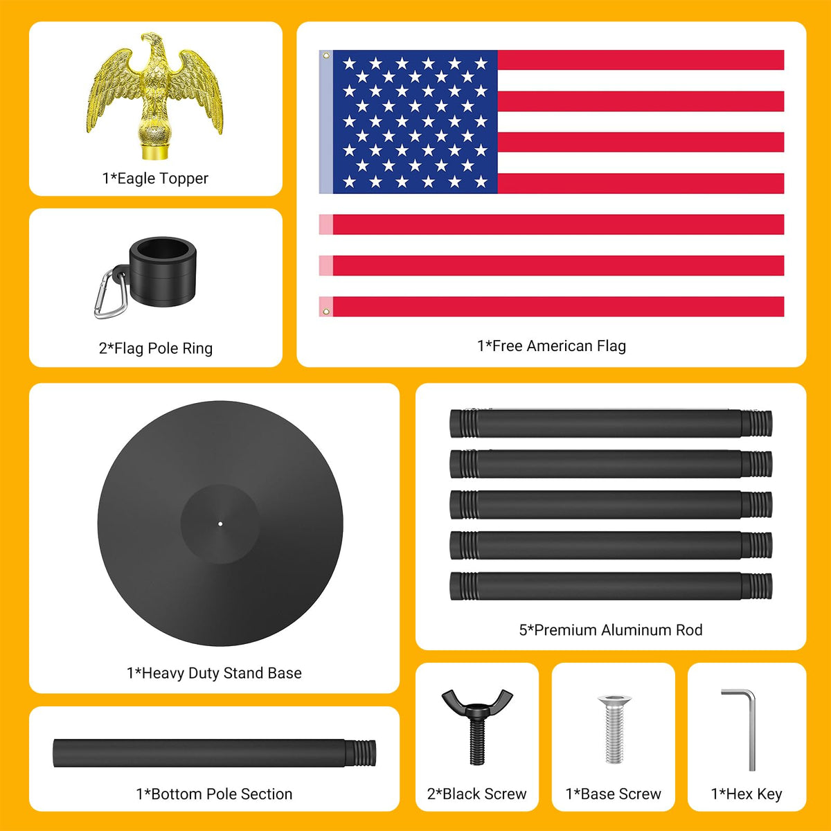 Wphold black powder-coated finish resists wear while keeping a professional look.