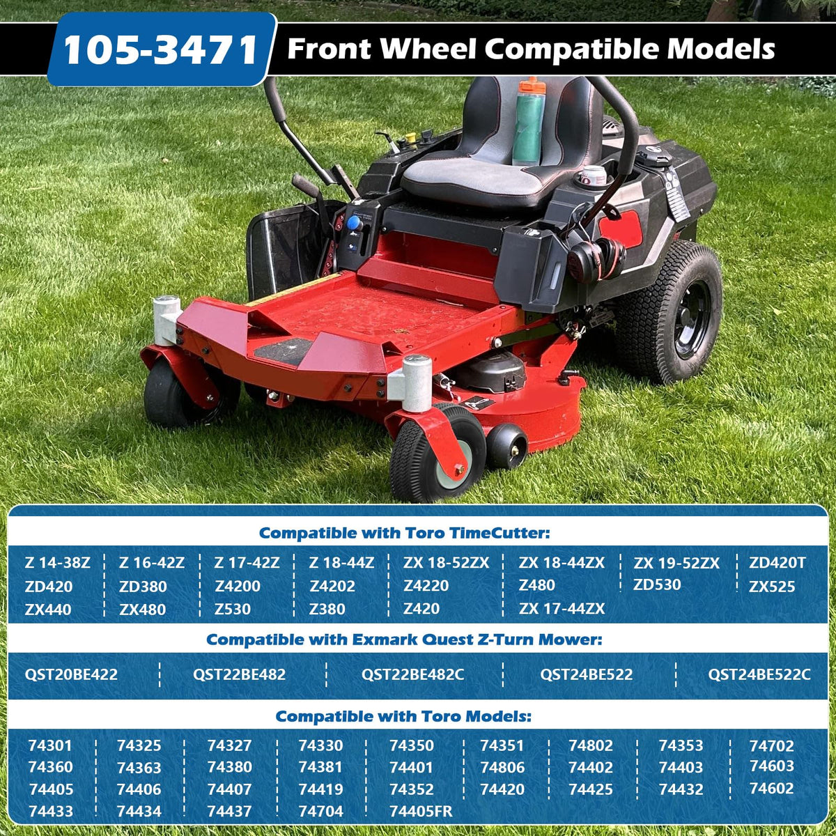 WPL 105-3471 rugged construction withstands seasons of mowing.