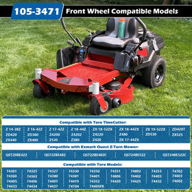 WPL 105-3471 rugged construction withstands seasons of mowing.