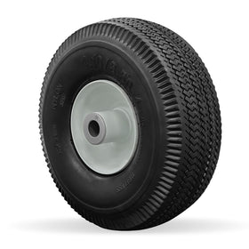 WPL 105-3471 front wheel and tire assembly for smoother steering and clean lawn edges.