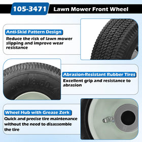 WPL 105-3471 compatible with Toro and Exmark models for seamless mower compatibility.