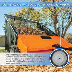 WPL 40987 larger diameter wheel enables smoother crossing of obstacles.