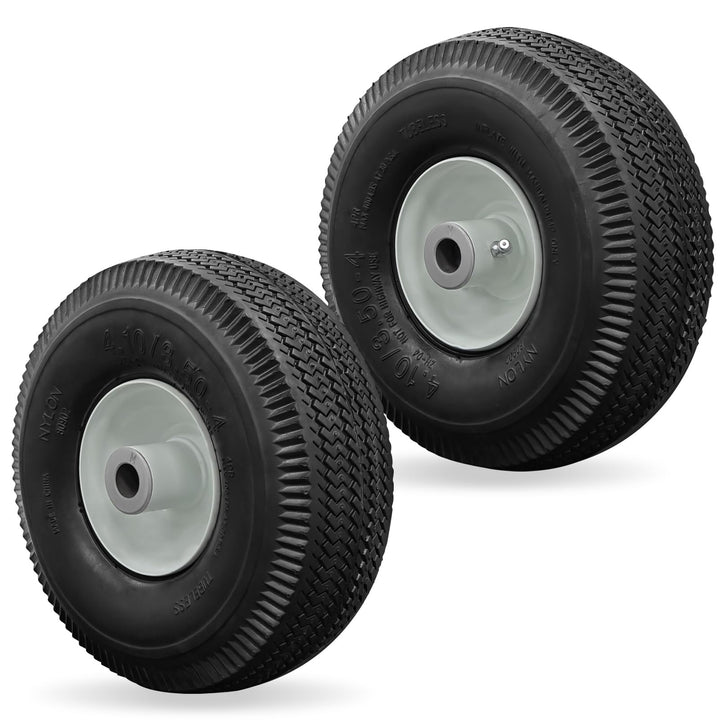 WPL front wheel and tire for Toro TimeCutter, precise steering and clean edges