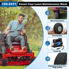 WPL precise steering from front wheel assembly supports neat lawn edges