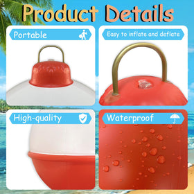 WPZQBW top valve inflates quickly for fast setup