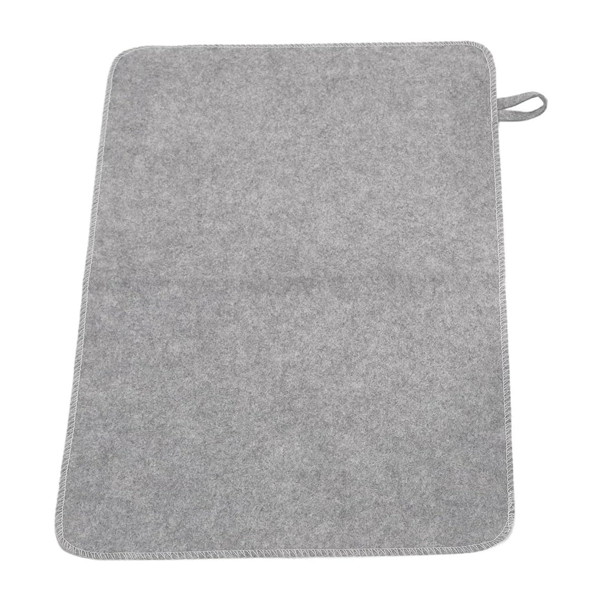 WQAPVHBG felt sauna cushion on bench for compact seating.